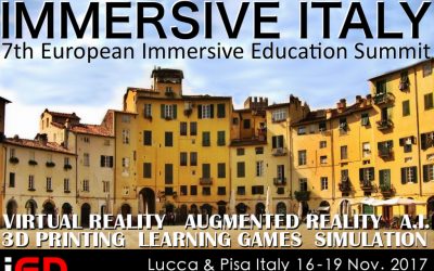 Med Store e Didattiva ad IMMERSIVE ITALY – LUCCA 16-19 Novembre 2017